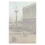 La Piazzetta Detail By Canaletto Personalized Stationery