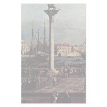La Piazzetta Detail By Canaletto Stationery Paper