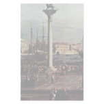 La Piazzetta Detail By Canaletto Stationery Paper