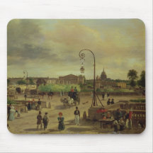 La Place de la Concorde in 1829 Mousepad