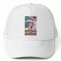 La Plage De Monte Carlo Beach hats by vintagegiftmall La Plage De Monte Carlo Beach hats
