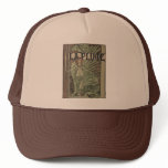 La Plume By Alfons Mucha Trucker Hat