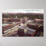 La Porte Indiana West Main Street Posters