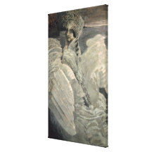 La princesa del cisne, 1900 impresión en lona