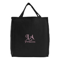 LA Princess - Customized Embroidered Bag