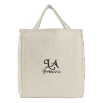 LA Princess embroidered bags