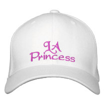 LA Princess embroidered hats