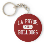 La Pryor - Bulldogs - High School - La Pryor Texas keychains
