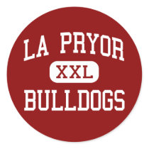 La Pryor - Bulldogs - High School - La Pryor Texas stickers by customteamsportswear La Pryor - Bulldogs - High School - La Pryor Texas stickers