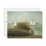 La Rade de Grandcamp by Georges Pierre Seurat Announcement