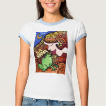 La Rana / The Frog Loteria Card t-shirts