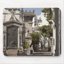 La Recoleta Cemetery in Buenos Aires Mouse Pad
