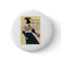 La Revue Blanche buttons by vintage_poster La Revue Blanche buttons