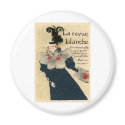 La Revue Blanche magnets by vintage_poster La Revue Blanche magnets