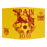 La Roja Twin Toros Raging Bulls futbol kings Vinyl Binder