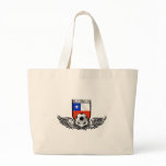 La Roja winged crest for Chile futbol fans bags