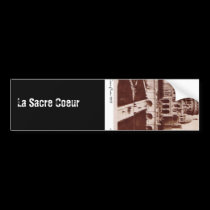 La Sacre Coeur bumper stickers by trendhuntress La Sacre Coeur bumper stickers