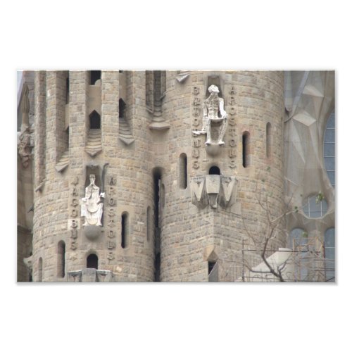 Detail of La Sagrada Familia, Barcelona