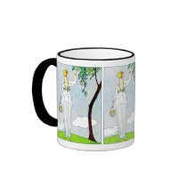 La Saison Des Prunes Mirabelles mugs by MyOtherPlanet La Saison Des Prunes Mirabelles mugs