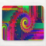 La sangría colorea fractal tapete de raton