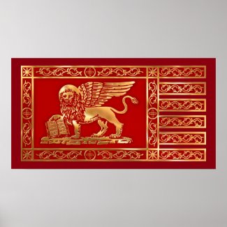 La Serenissima Flag Poster