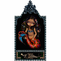 La Sirena - Day of the Dead - Mermaid Photo Sculpt photo sculptures