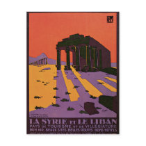 La Syrie Et Le Liban Palmyre France Vintage Art Postcard