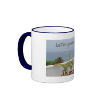 La Tangerina Hotel - a gem in Tangier mugs by radcarper La Tangerina Hotel - a gem in Tangier mugs