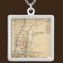 La Terre Sainte partagee en 12 tribus necklaces