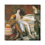 La Toilette, Frederick Brazille Refrigerator Magnet
