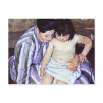 La Toilette, Mary Cassatt postcards