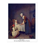 La tolerancia de Jean-Baptiste Simeon Chardin Tarjetas Postales