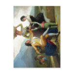 La vendimia de Goya, (1786-87). Est? en el Museo d Postcard