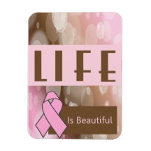 La vida es Beautiiful, superviviente del cáncer de Imán Flexible