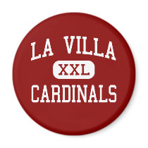 La Villa - Cardinals - Elementary - La Villa Texas magnets by customteamsportswear La Villa - Cardinals - Elementary - La Villa Texas magnets