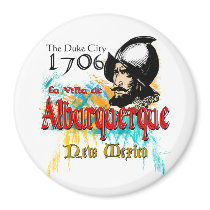 La Villa de Alburquerque magnets