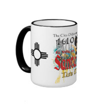 La Villa de Santa Fé mugs by ZiaSun La Villa de Santa Fé mugs