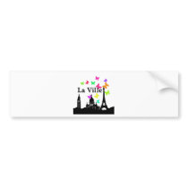 La Ville: Paris bumper stickers