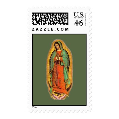 La Virgen de Guadalupe Stamp