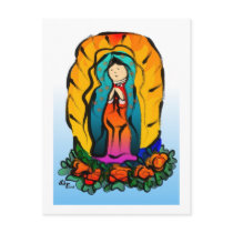 La Virgin de Guadalupe Postcard