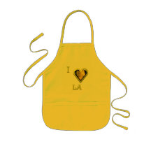 LA -- with Yellow Flower Aprons