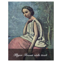 La Zingara By Corot Jean-Baptiste-Camille (Best Qu Full Color Flyer