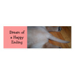 Lab bookmarks:  Dream of a HappyEnding Business Card Templates