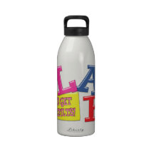 LAB MOTTO LABORATORY WE GET RESULTS! REUSABLE WATER BOTTLES