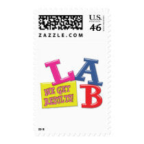 LAB MOTTO - WE GET RESULTS - MEDICAL LABORATORY STAMPS