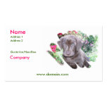 Lab Puppy Business Card