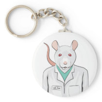Lab Rat Keychain