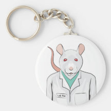 Lab Rat Keychain