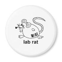 Lab Rat magnets by SuperBug Lab Rat magnets