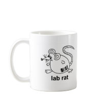 Lab Rat mugs by SuperBug Lab Rat mugs
